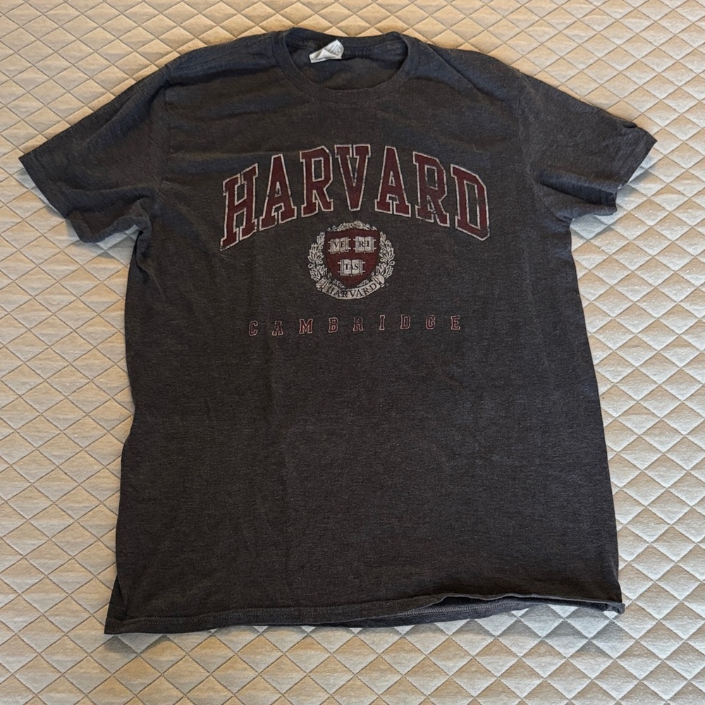 Delta Dark Gray Harvard Tee